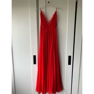 Stunning red maxi dress!